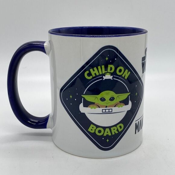 Mandalorian Baby Yoda Coffee Mug - Picture 1 of 9